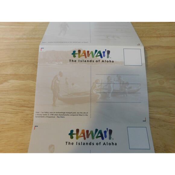 Postcards of Hawaii Set of 7 Vintage  Unused - Picture 14 of 16